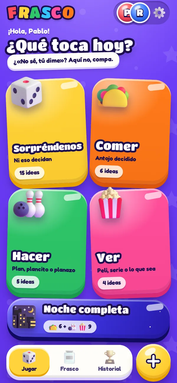 El frasco lleno de ideas de varios roomies